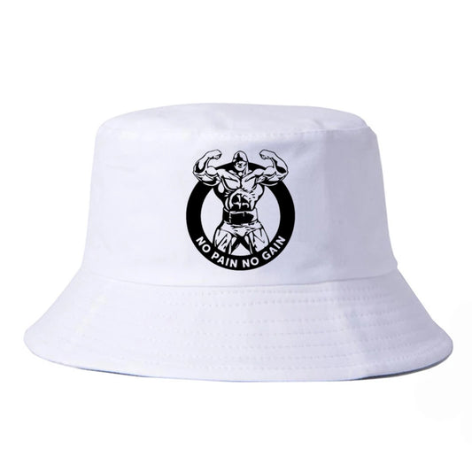 "NO PAIN NO GAIN" Bucket Hat (UNISEX)