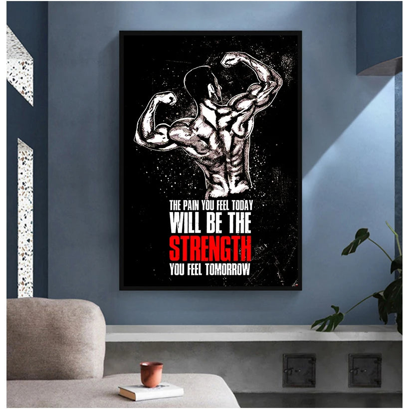 Fitness Motivational Canvas/Posters