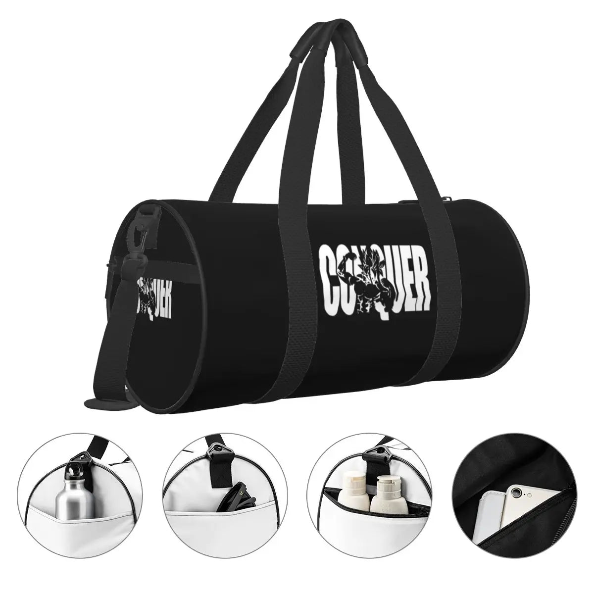 Anime Gym Handbag "CONQUER" (UNISEX)