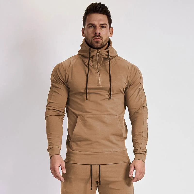 Men's Gym Sportswear/Tracksuit (Sweatshirt Hoodie/Gym Pant)