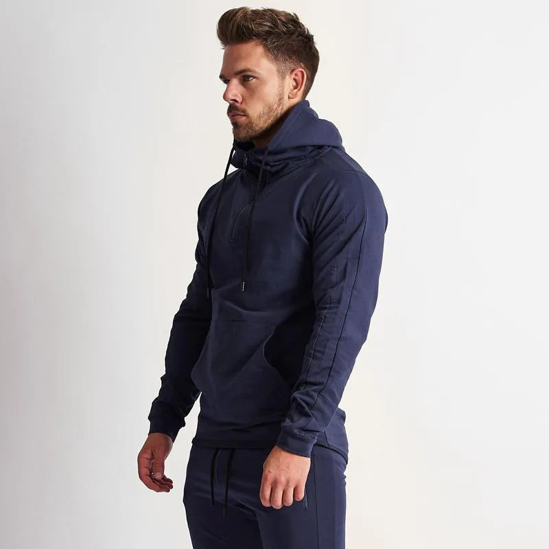 Men's Gym Sportswear/Tracksuit (Sweatshirt Hoodie/Gym Pant)