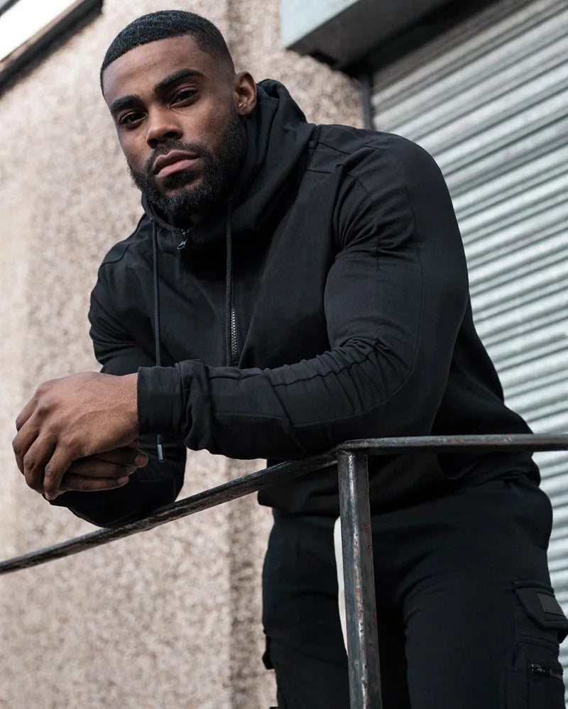 Men's Gym Sportswear/Tracksuit (Sweatshirt Hoodie/Gym Pant)