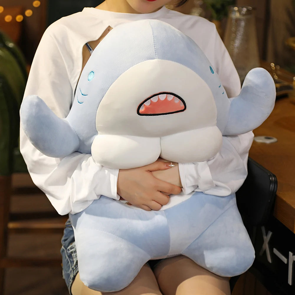 45/60cm Muscle/Bodybuilding Shark Plush Toys