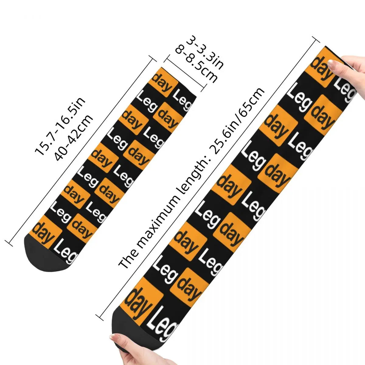 "LEG DAY" Gym Socks (UNISEX)