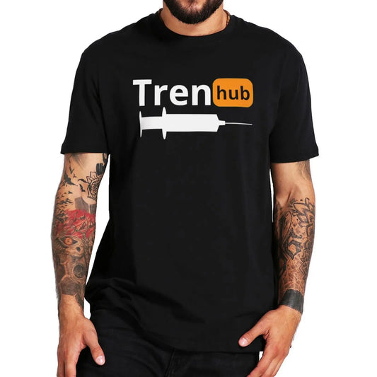 "TREN HUB" Fitness T-Shirt Short Sleeve