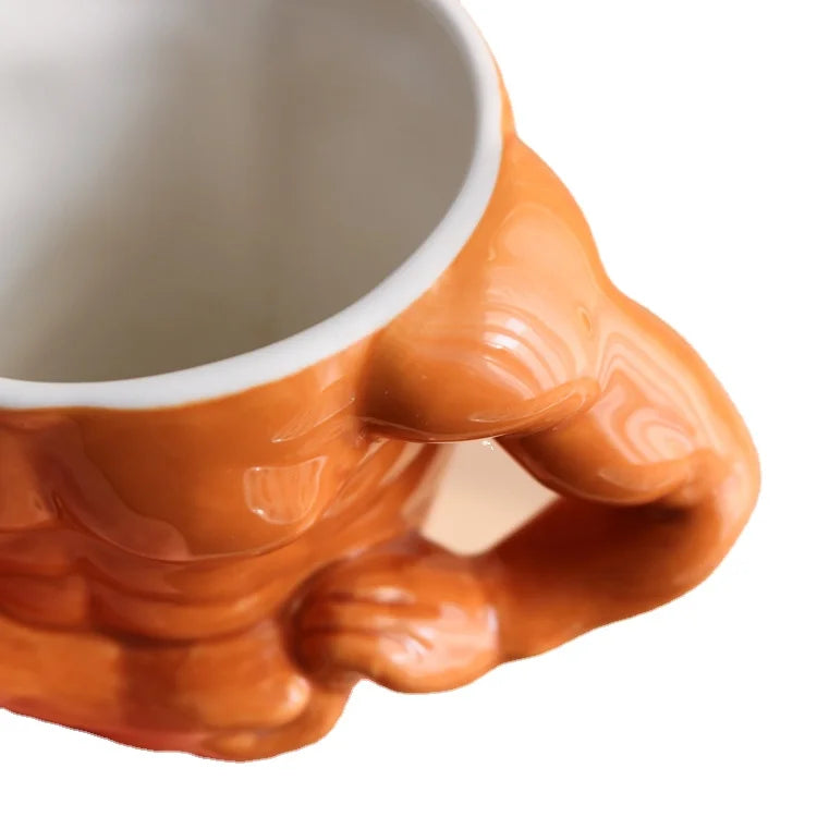Muscle Ceramic Pectorale Mug