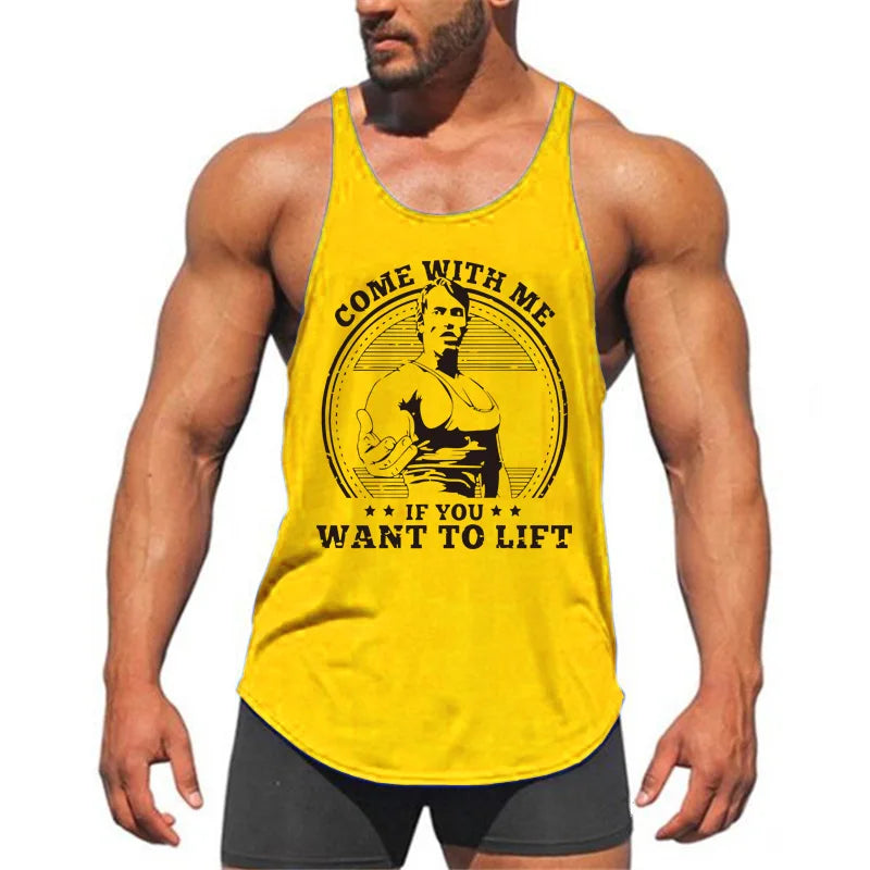 "COME WITH ME IF YOU WANT TO LIFT" Gym Tank Top
