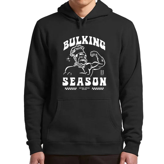 "BULKING SEASON" Men's Gym Hoodie