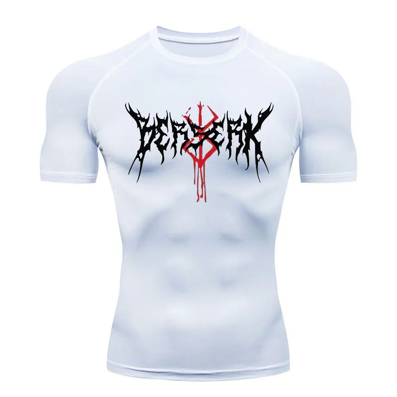 Anime Berserk Compression T-shirt (Short Sleeve)