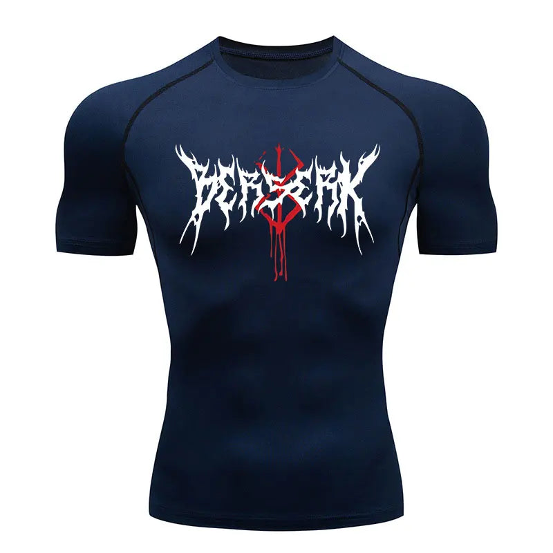 Anime Berserk Compression T-shirt (Short Sleeve)