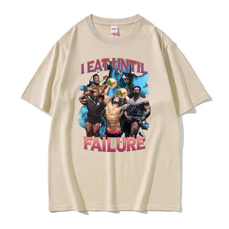 "I EAT UNTIL FAILURE" Oversized T-shirt