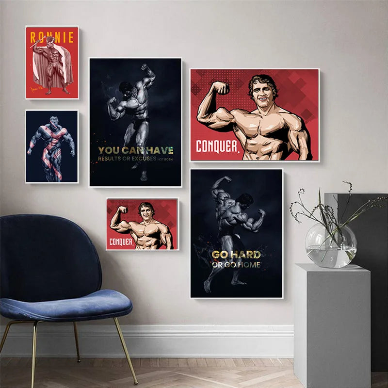 Fitness Motivational Canvas/Posters