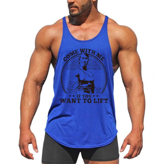 "COME WITH ME IF YOU WANT TO LIFT" Gym Tank Top