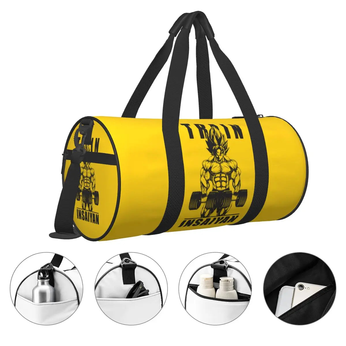 Anime Gym Handbag "TRAIN INSAIYAN" (UNISEX)