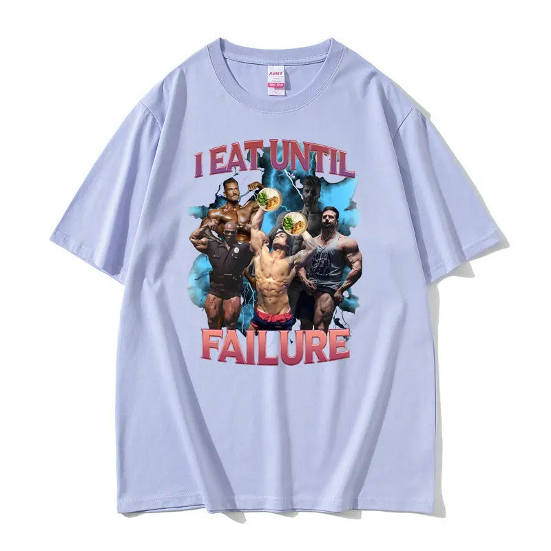 "I EAT UNTIL FAILURE" Oversized T-shirt